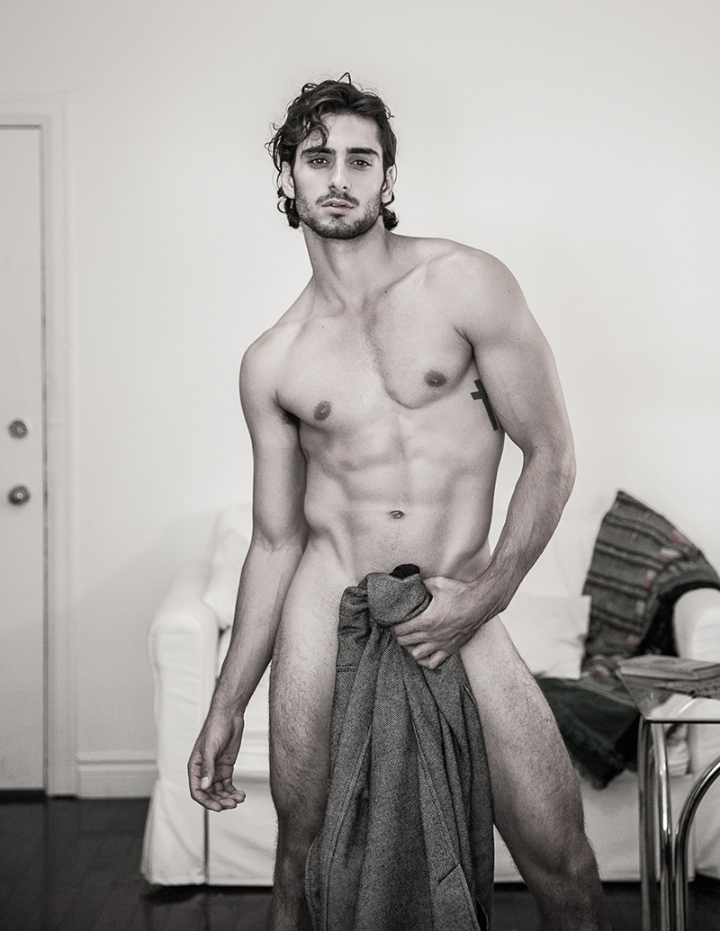 Christian Mazzilli Plays Model Muse to Juan Neira