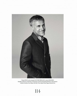 Christoph Waltz ICON September 2015 Cover Photo Shoot 007