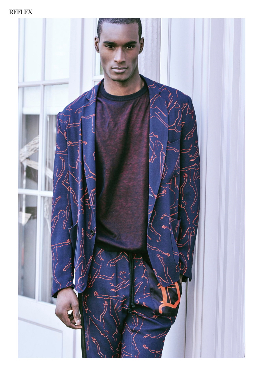 Corey Baptiste Reflex Homme 2015 Cover Photo Shoot 006