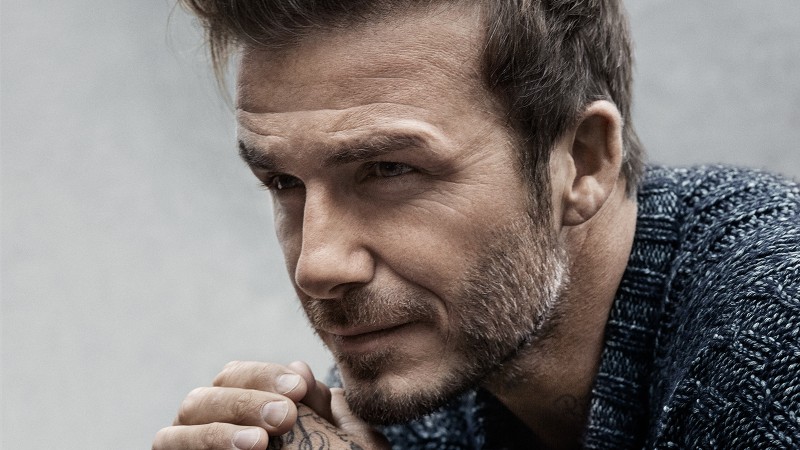 David Beckham in Belstaff for Mr Porter 