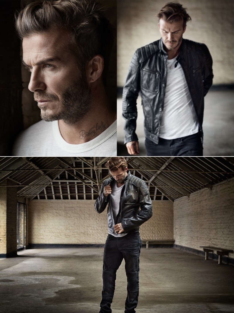 David Beckham photographed by John Balsom for Mr Porter