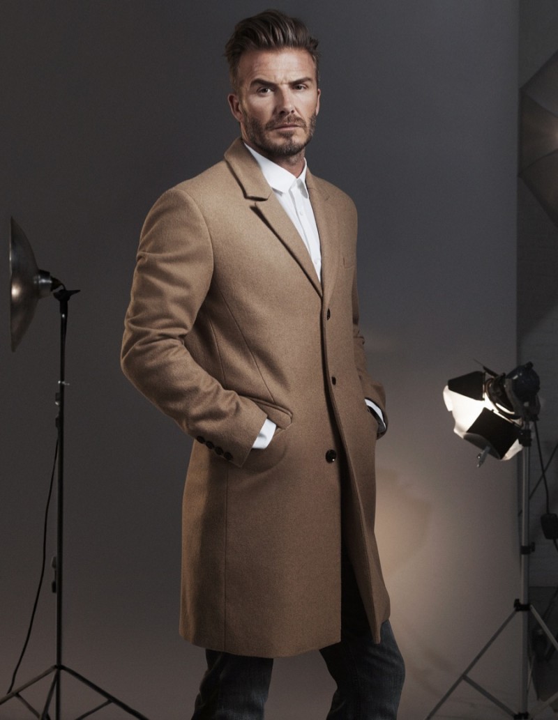 David Beckham Modern Essentials Fall/Winter 2015 Campaign
