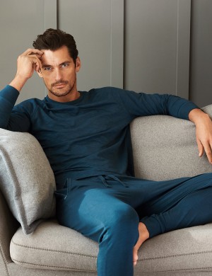 David Gandy Autograph Marks Spencer Fall Winter 2015 Collection Shoot 004