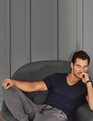 David Gandy Autograph Marks Spencer Fall Winter 2015 Collection Shoot 008