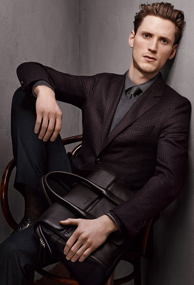 Ermenegildo Zegna Fall/Winter 2015 Menswear Catalogue