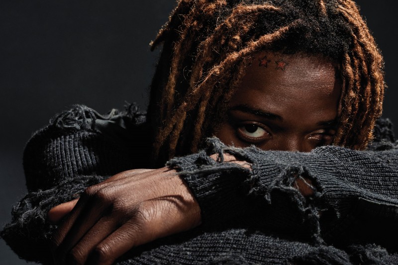 Fetty Wap in Kanye West x Adidas Originals Yeezy Season 1 Collection for CR Fashion Book