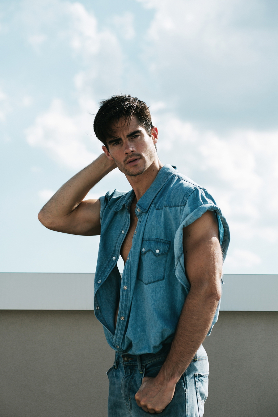 Frederic Tisseau Channels 1990s Style in Taylor Miller Shoot