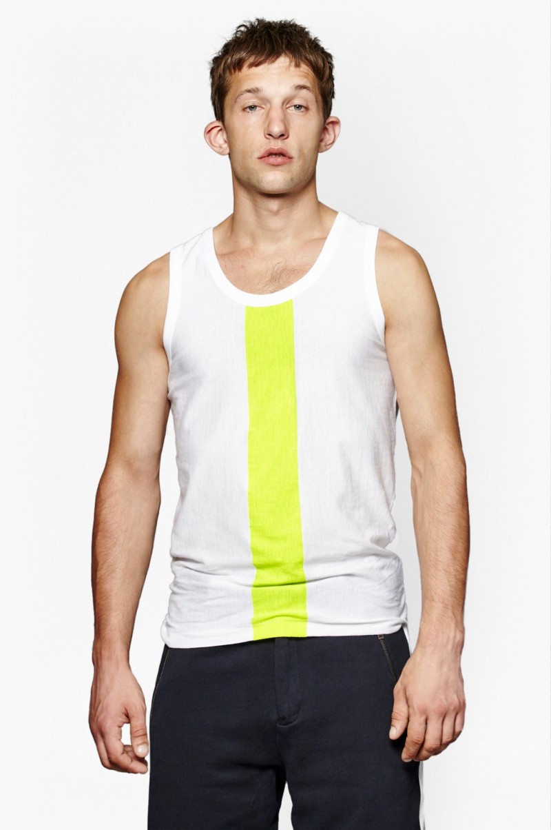 French Connection Men Block Sport Tank