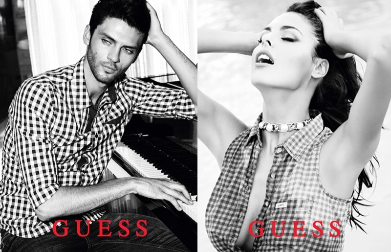 Silviu Tolu and Bojana Krsmanovic for GUESS Fall/Winter 2015 Campaign