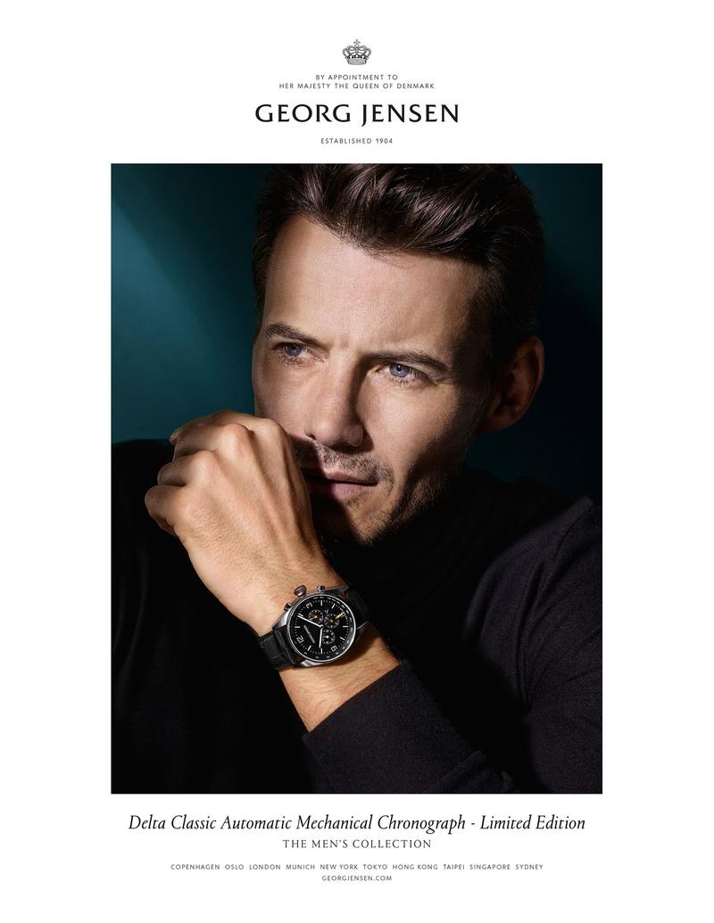 Model Alex Lundqvist for Georg Jensen Fall/Winter 2015 Campaign