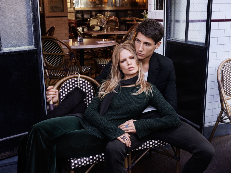 Nicolas Ripoll Joins Anna Ewers for H&M Fall 2015 Campaign
