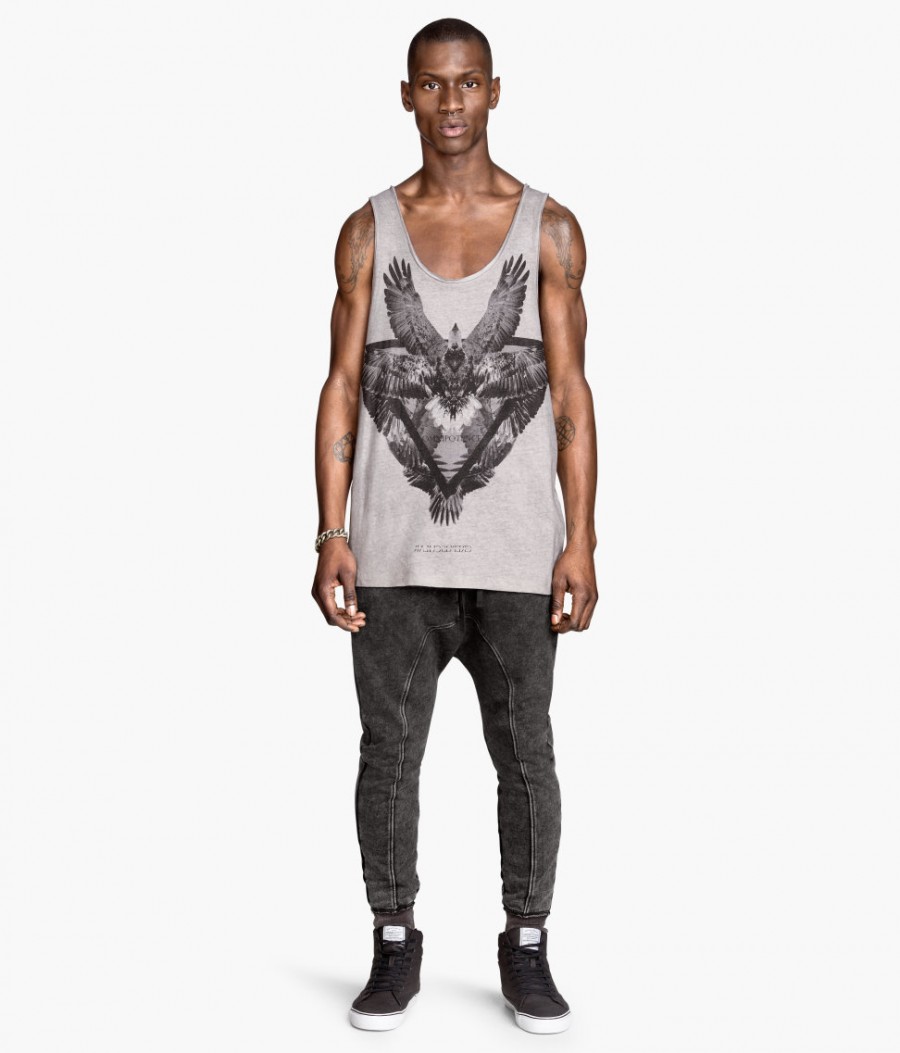 h and m men joggers