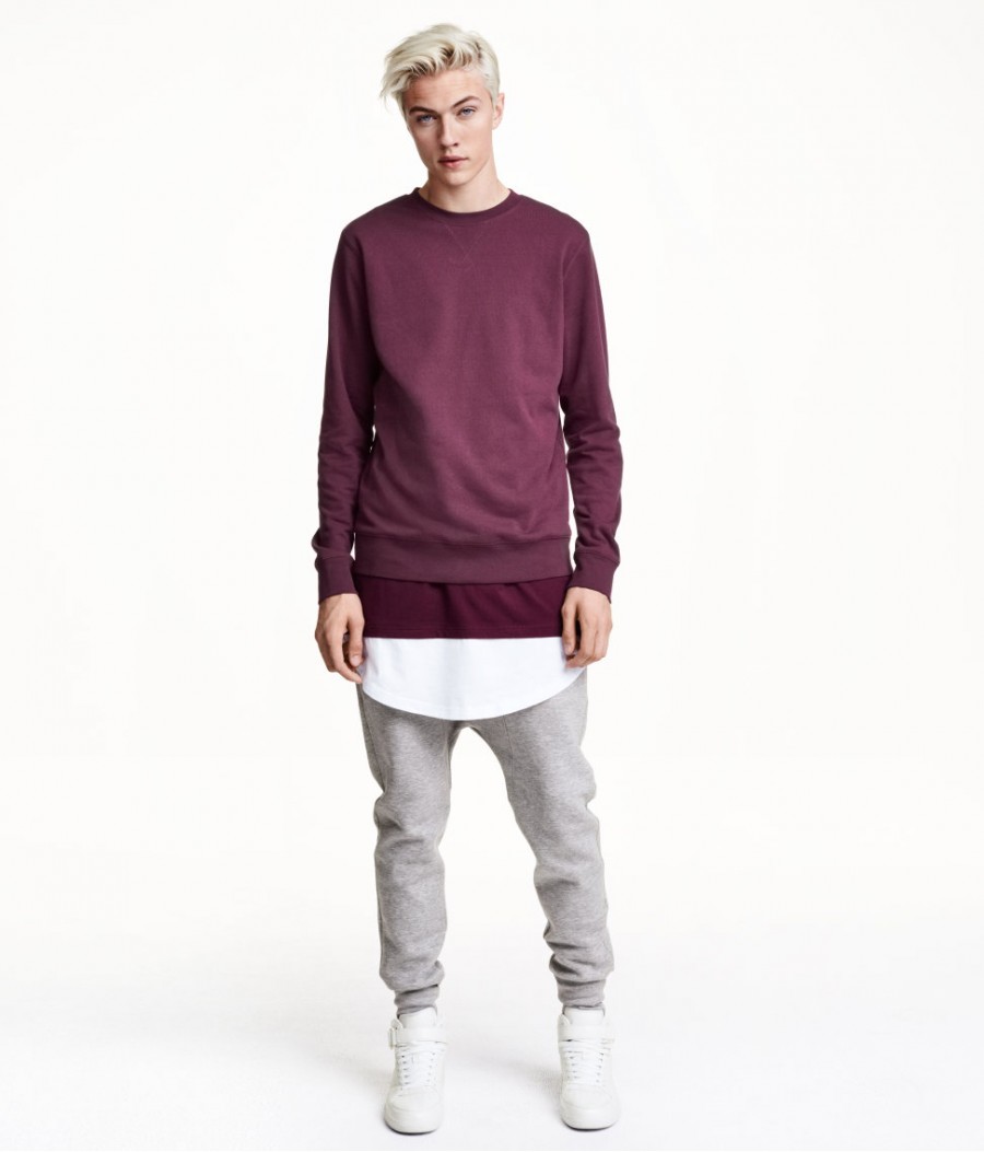 h and m men joggers