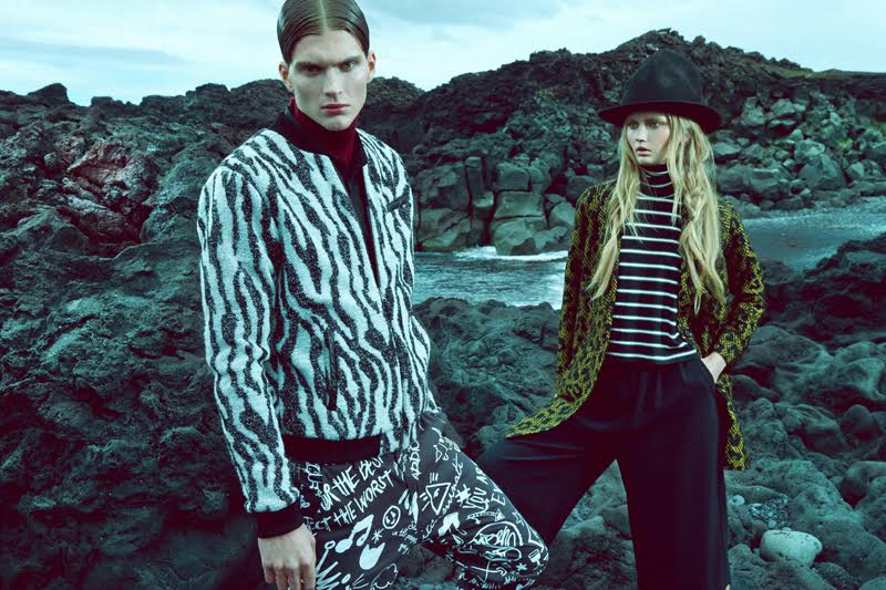 Imperial Fashion features a mixing of prints for its fall-winter 2015 campaign.