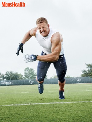 JJ Watt Mens Health October 2015 Cover Photo Shoot 001