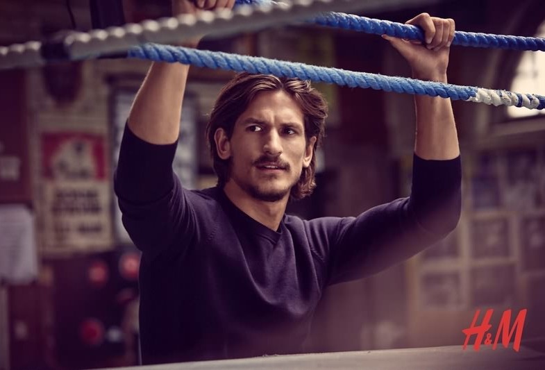 Jarrod Scott in H&M Men for British GQ