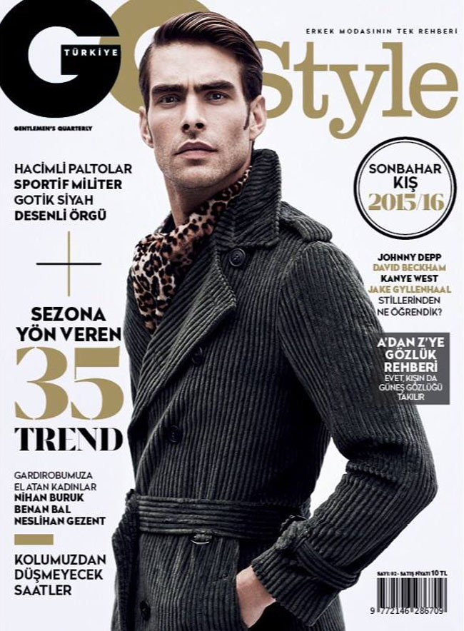 Jon Kortajarena Covers Fall/Winter 2015 GQ Style Turkey