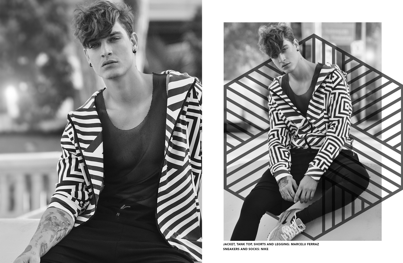 Jonathan Bellini Stars in ‘Graphical’ by Hudson Rennan