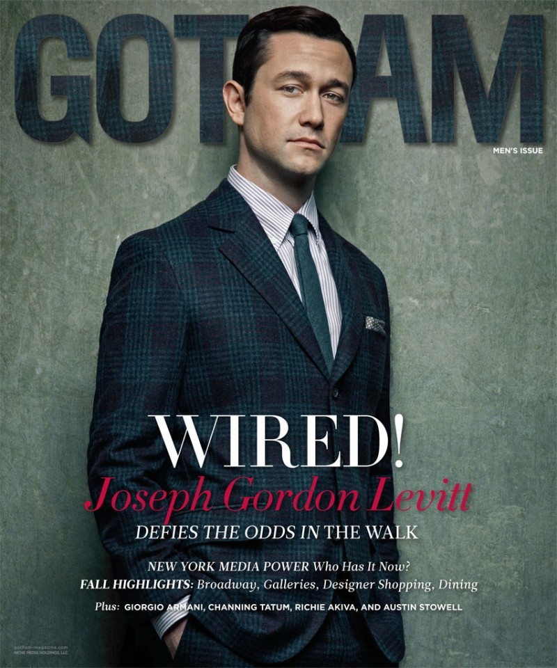 Joseph Gordon-Levitt covers Gotham magazine