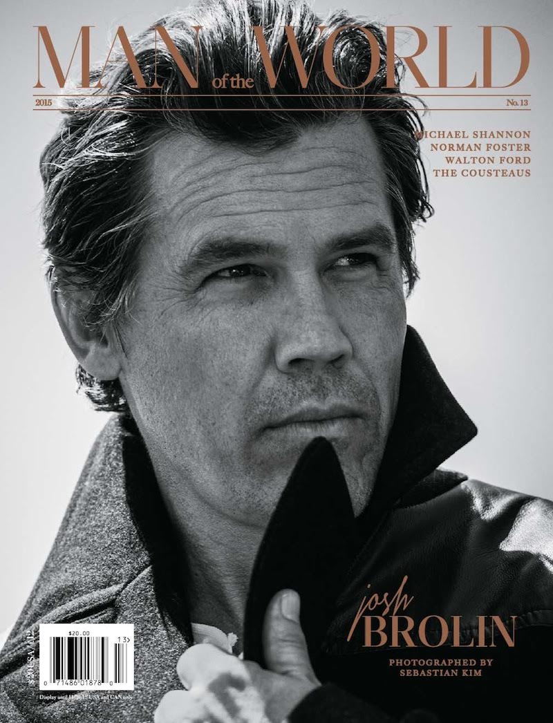 Photographed by Sebastian Kim, Josh Brolin covers Man of the World » Josh Brolin Rocks Rugged Styles for Man of the World Shoot Photographed by Sebastian Kim, Josh Brolin covers Man of the World