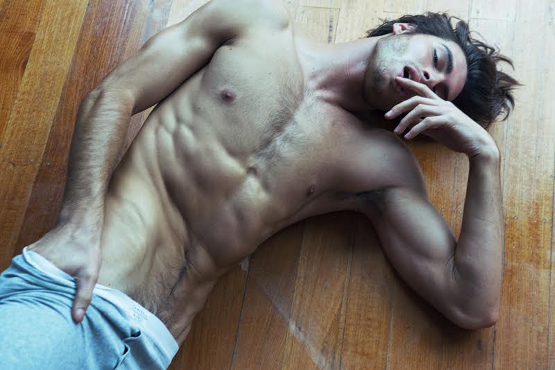 Justin Lacko Poses for Racy Shoot by Mikey Whyte.