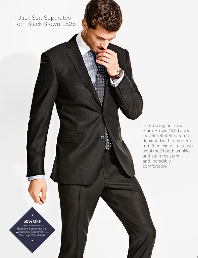 American model Garrett Neff for Lord & Taylor