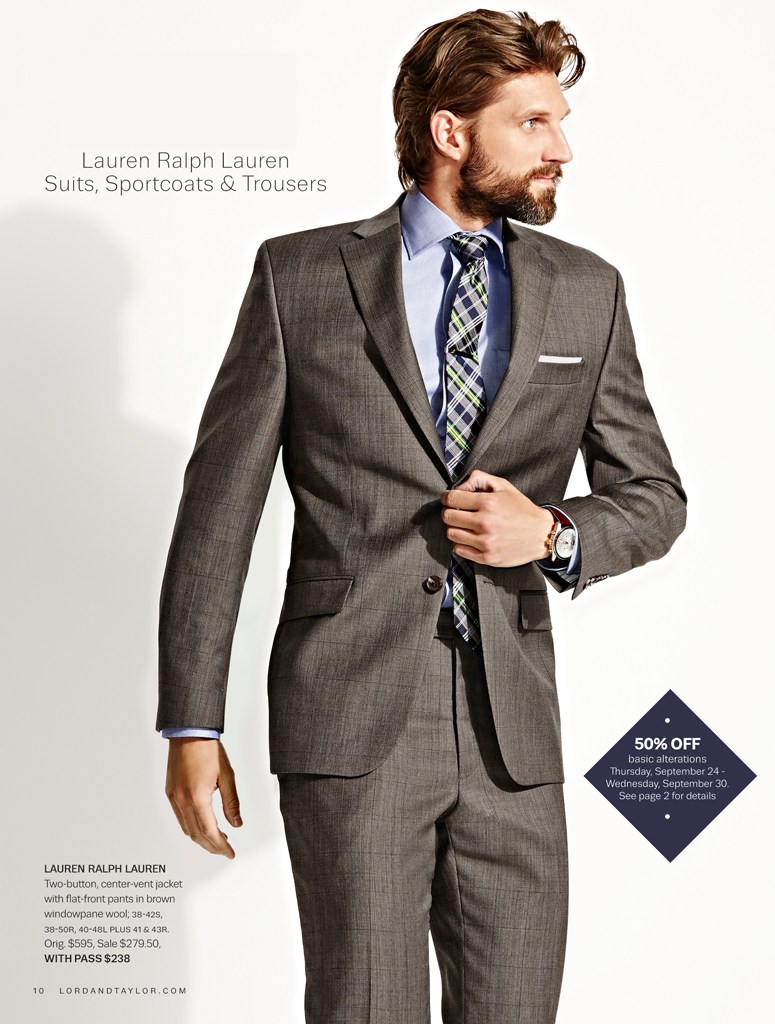 Model RJ Rogenski for Lord & Taylor