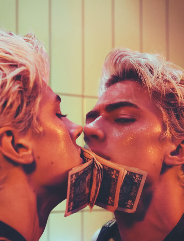 Lucky Blue Smith 2015 Wonderland Cover Photo Shoot 005