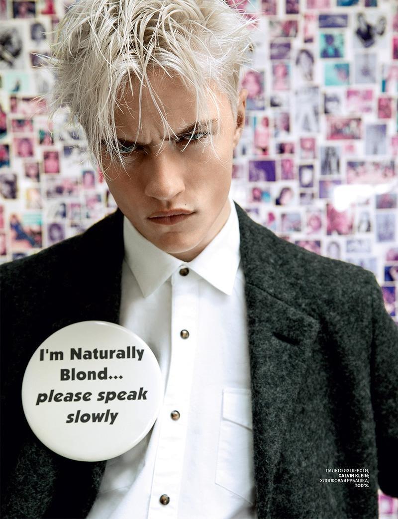 Lucky Blue Smith GQ Russia October 2015 Editorial Shoot 007