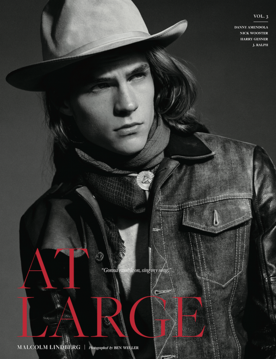 Malcolm Lindberg Models Western-Inspired Styles for At Large – The ...