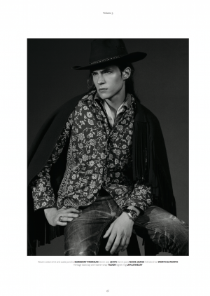 Malcolm Lindberg At Large Western Inspired Fashion Editorial 2015 Mens Fashion 004