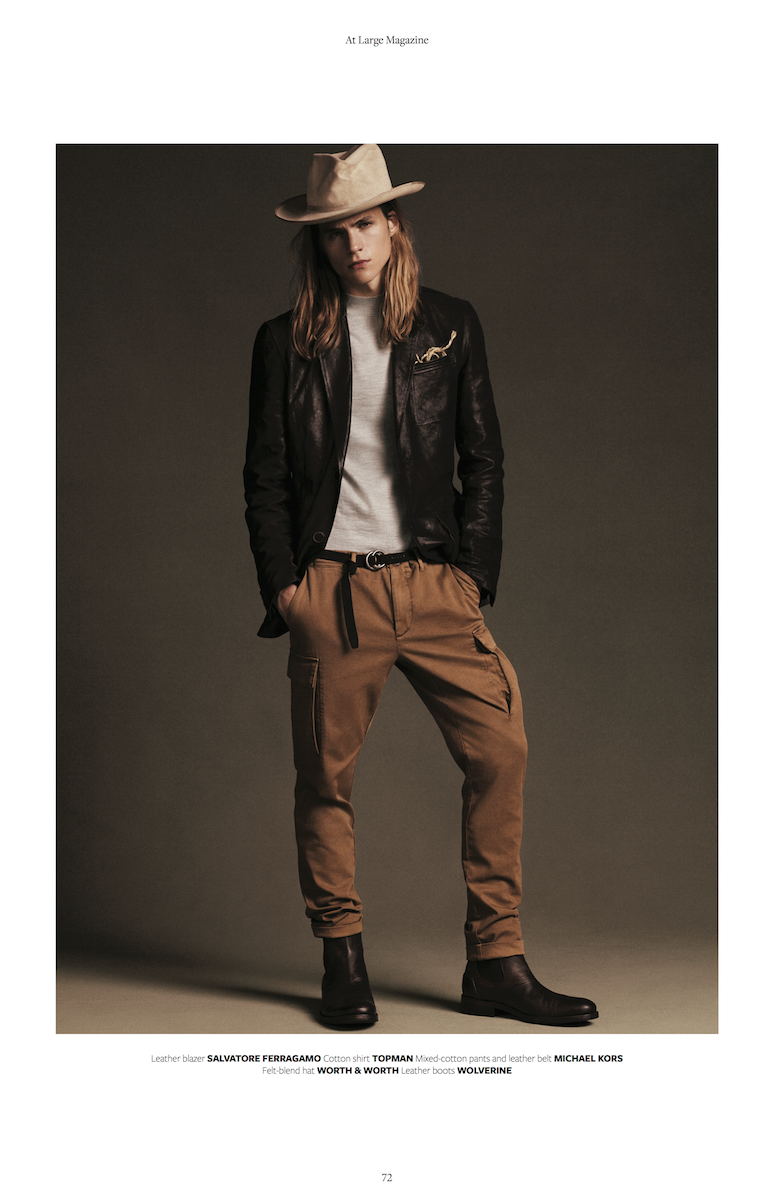 Malcolm Lindberg Models Western-Inspired Styles for At Large – The ...