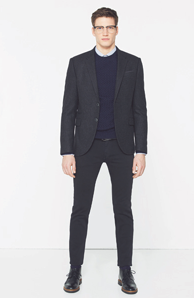 Florian Van Bael Models Mango Fall/Winter 2015 Menswear | The Fashionisto