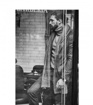 Massimo Dutti Fall 2015 Barber Shop Shoot 008