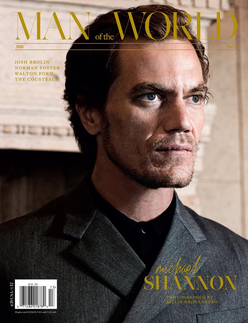 Michael Shannon photographed by Caitlin Cronenberg and styled by Brian Coats for Man of the World's fall-winter 2015 issue
