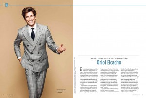 Oriol Elcacho Suits Up for Robb Report España