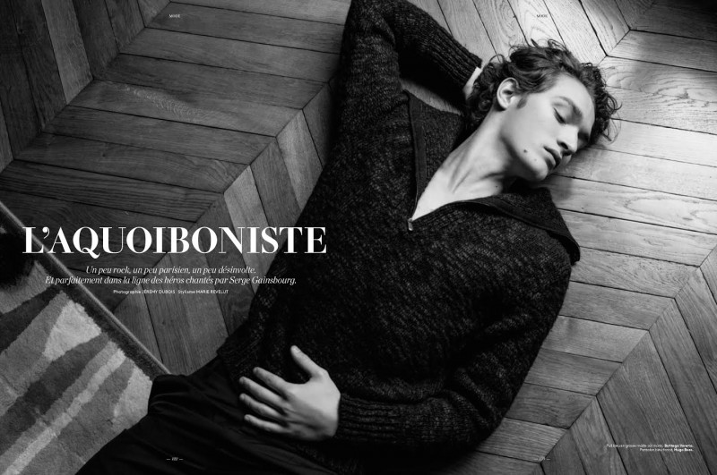 Otto Lotz for L'Officiel Hommes Switzerland