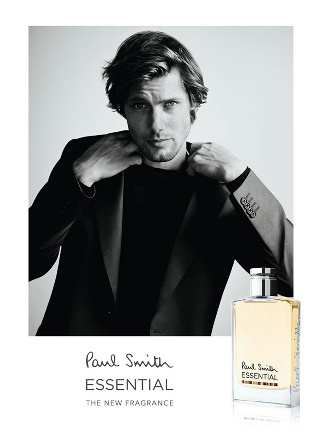 Model James Rousseau for Paul Smith Essential Fragrance Campaign