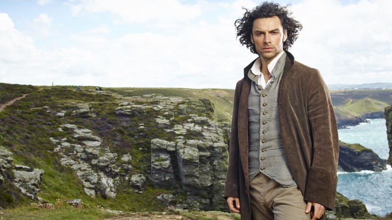 Aidan Turner as Ross Poldark in the television series Poldark