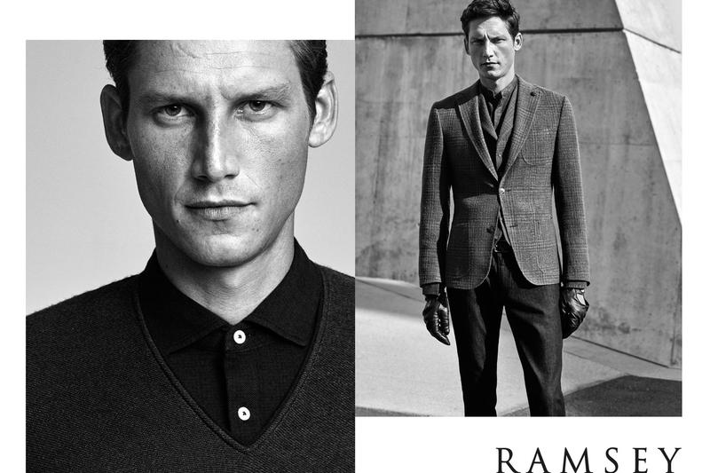 Roch Barbot is Stylish Gent for Ramsey Fall/Winter 2015 Campaign