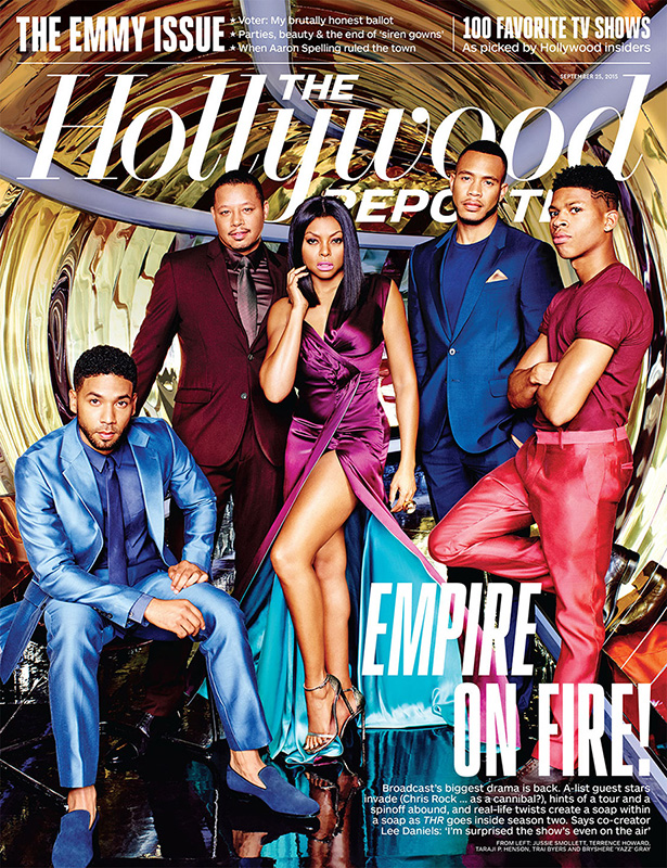 The cast of Empire cover The Hollywood Reporter.