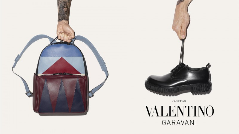 Valentino Fall/Winter 2015 Men's Accessories Campaign