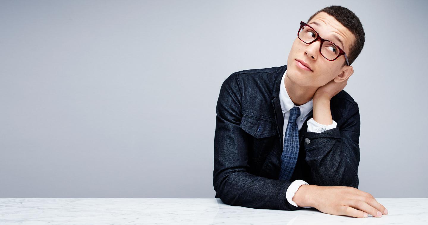 Abiah Hostvedt + Miles Garber Don Eyewear for Warby Parker