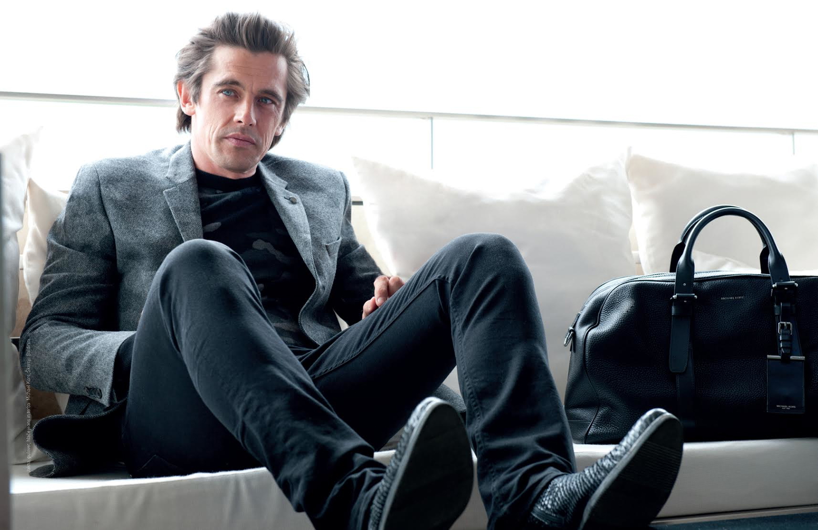 Werner Schreyer Goes Dapper for David Cover Shoot