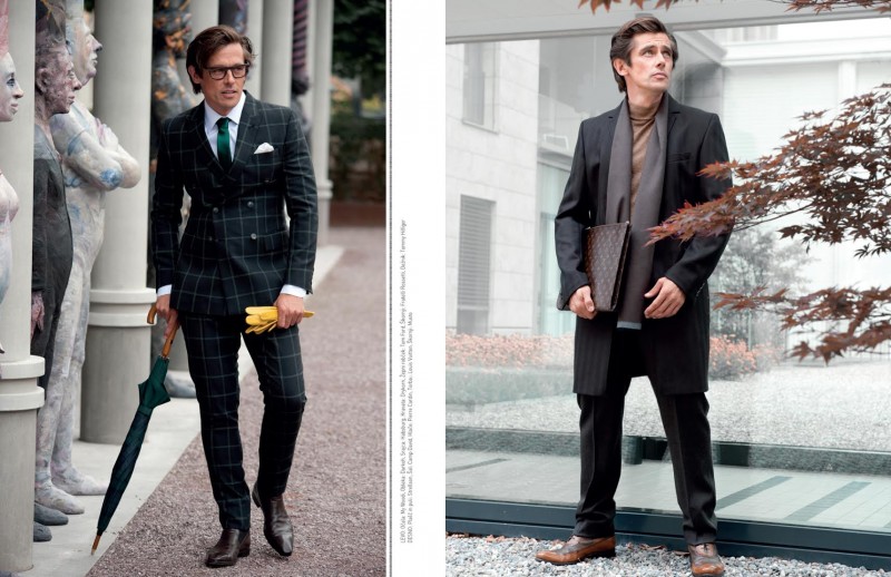 Werner Schreyer Goes Dapper for David Cover Shoot – The Fashionisto