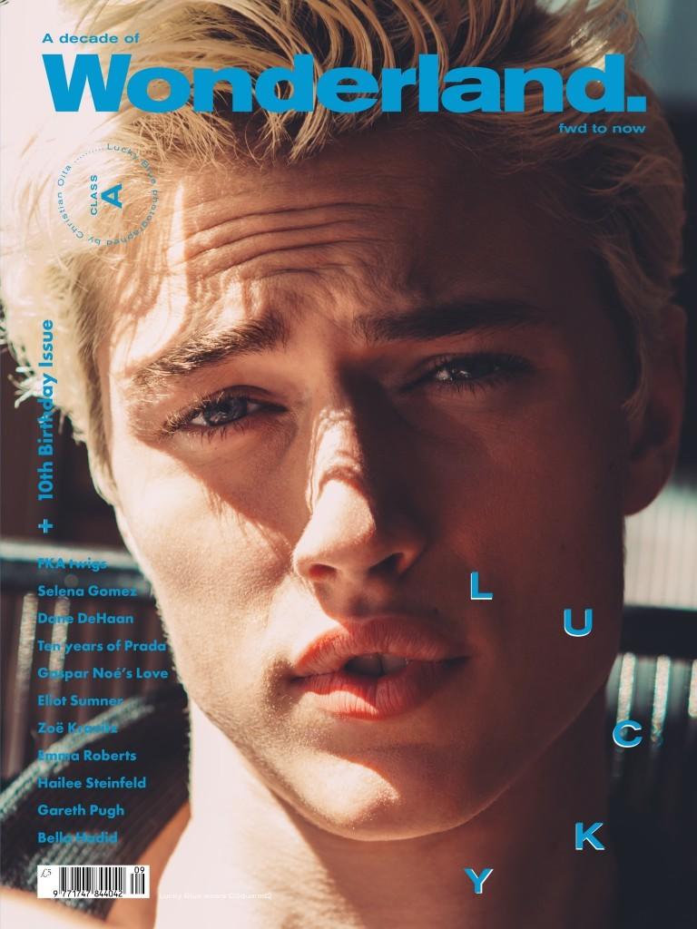 Lucky Blue Smith Covers Wonderland Magazine