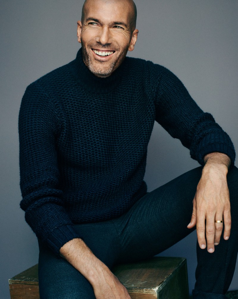 Zinedine Zidane for Mango Fall/Winter 2015 Campaign