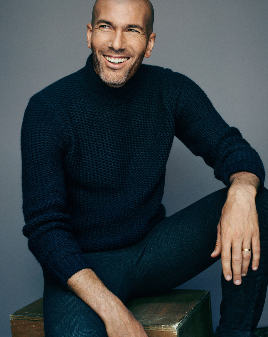 Zinedine Zidane Mango Fall Winter 2015 Campaign