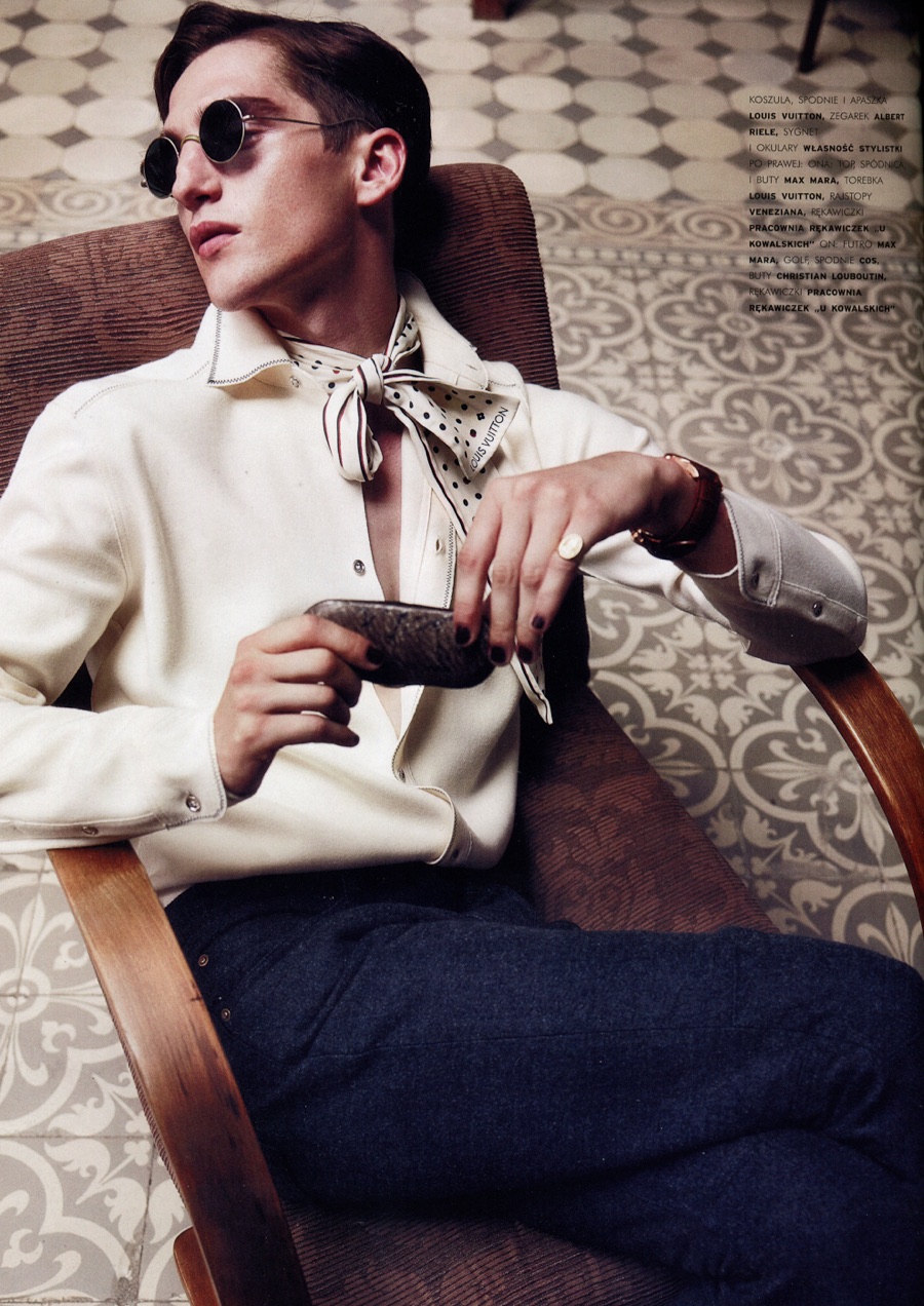 Anatol Modzelewski Goes Dandy for Viva Moda