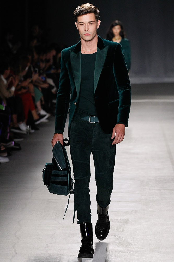 Balmain HM Men 2015 Collection Runway Show Pictures